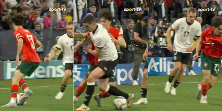 ⚽ NO CÉGO DE VITINHA: O LANCE HUMILHANTE CONTRA OS ALEMÃES QUE PAROU A INTERNET 🔥🇵🇹