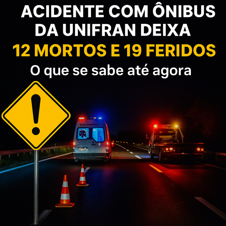 Acidente com ônibus da Unifran deixa 12 mortos e 19 feridos: o que se sabe até agora