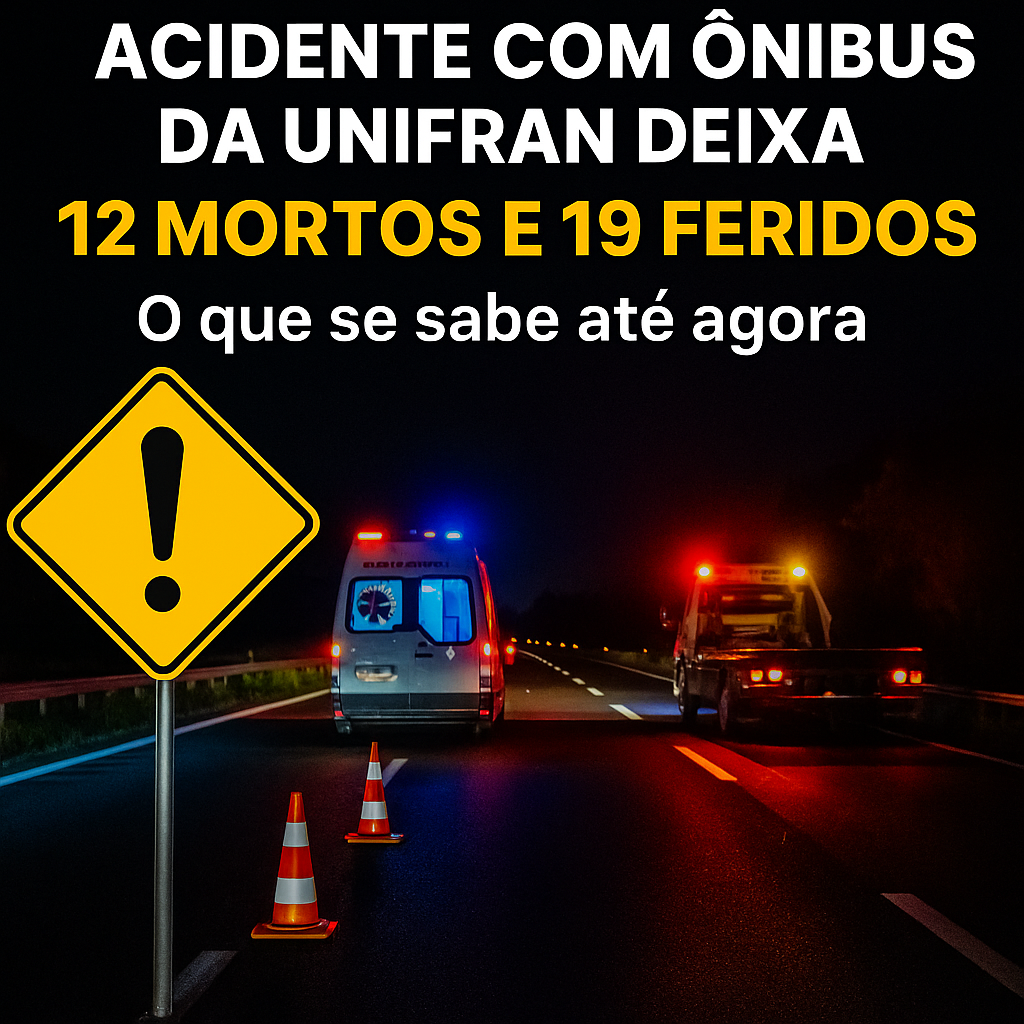 Acidente com ônibus da Unifran deixa 12 mortos e 19 feridos: o que se sabe até agora
